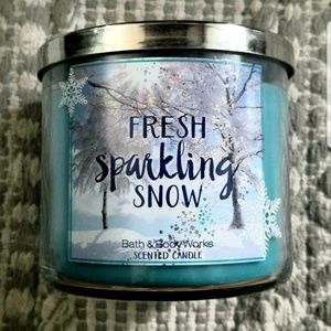Fresh Sparkling Snow Candle